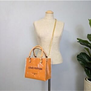 Louis Vuitton PVC Shoulder Hand Bag Upcycled